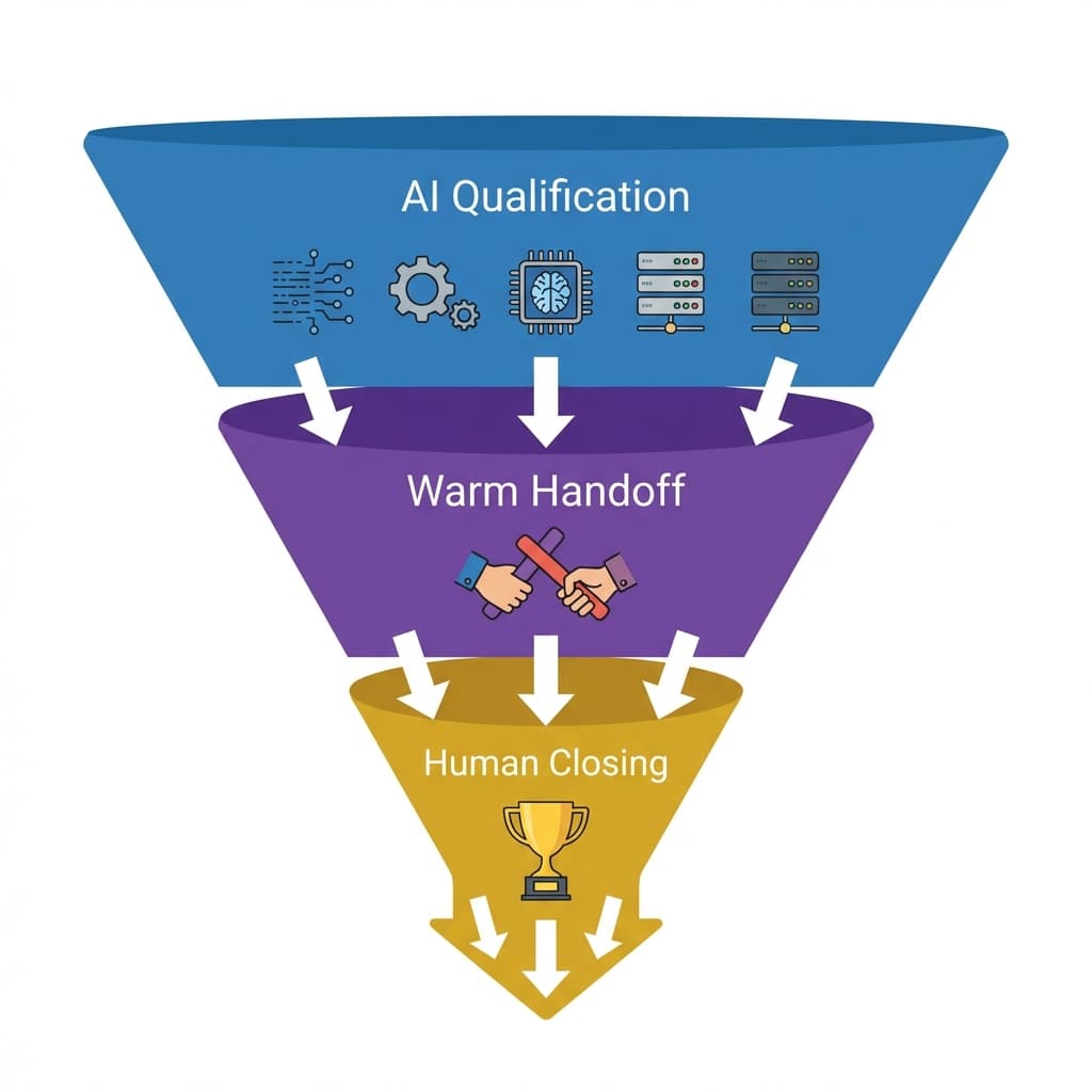Hybrid Sales Calling Funnel